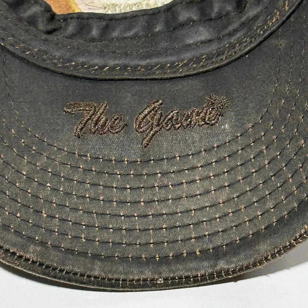 The Game US Marine Corps 1775 Strapback Hat Vintage Brown Dad Cap Mens OSFM